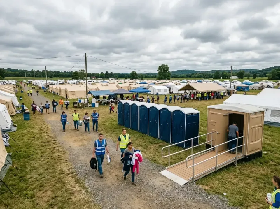 disaster-relief-camp-restrooms-010 — frequently asked questions, Dumpster & Portable Bathrooms Rental in Eaton, OH
